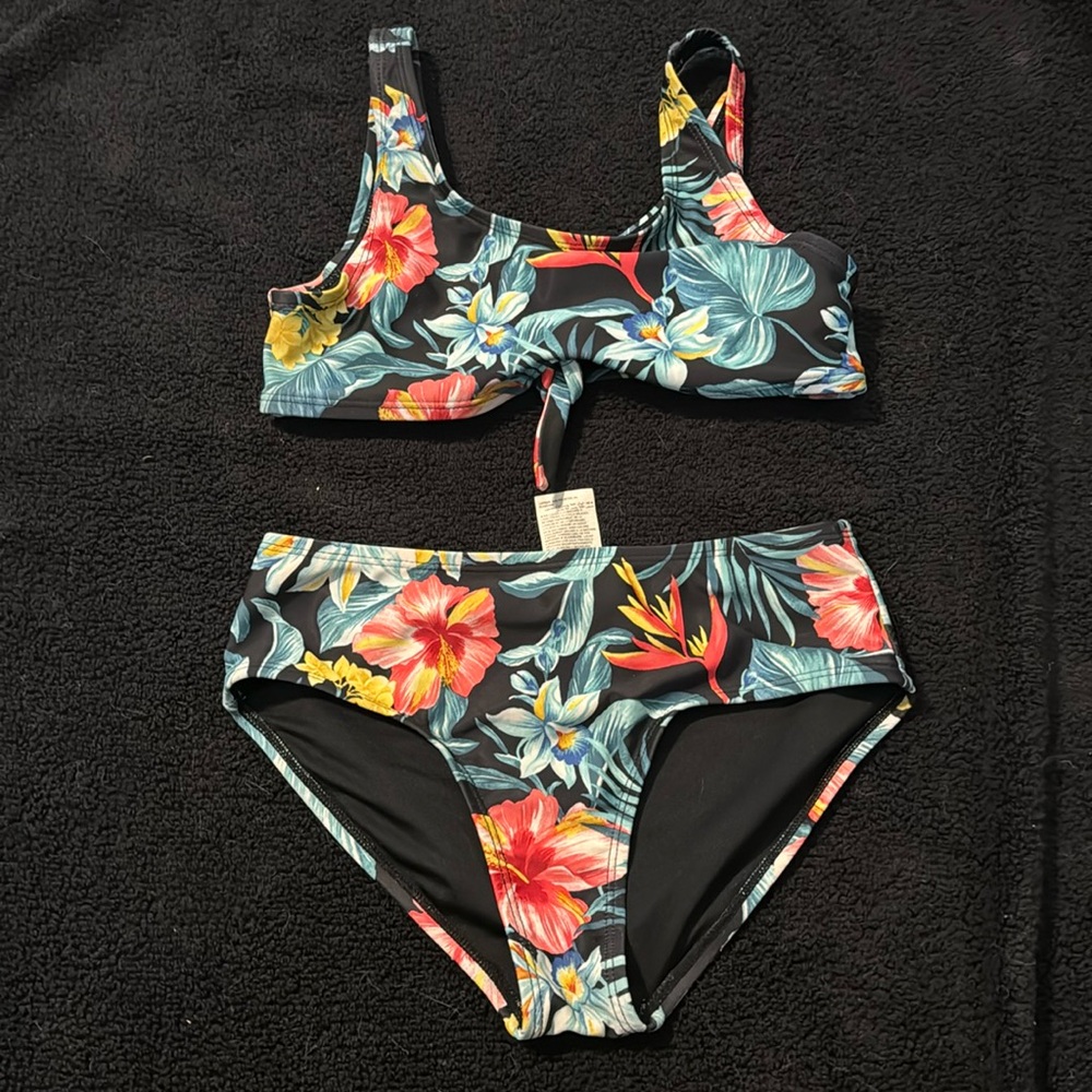 Old Navy two-piece bathing suit youth large